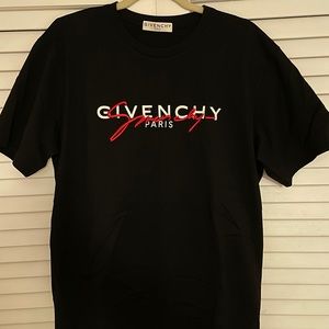 Givenchy Signature Tshirt Black Sz L